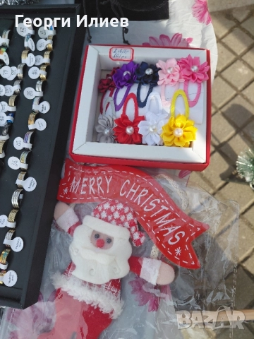 коледна украса и ръчно изработени гривни, снимка 10 - Декорация за дома - 52635795