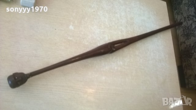 АНТИКА-БАСТУН-ТИКОВО ДЪРВО-94Х5СМ-ВНОС ХОЛАНДИЯ, снимка 5 - Колекции - 27704391