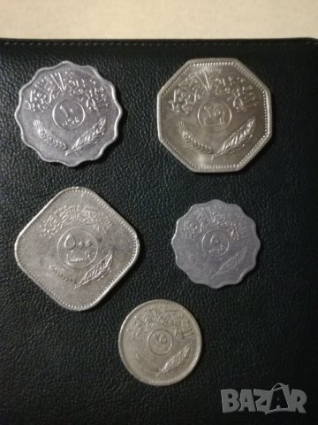 Монети от Ирак от 70-те и 80-те години, снимка 1 - Нумизматика и бонистика - 32868917