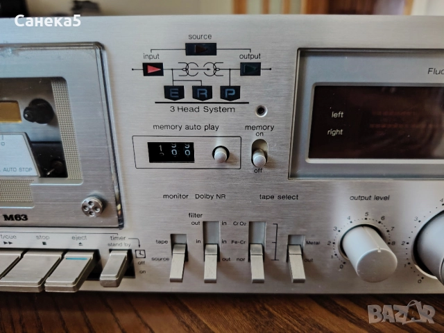 Technics RS-M63, снимка 3 - Декове - 50786036