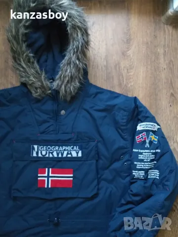 geographical norway - страхотен мъжки анурак размер ХЛ, снимка 8 - Якета - 48502146