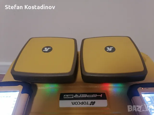 Topcon Hiper SR GNSS GPS x 2 База и Роувър , снимка 3 - Други инструменти - 49507082