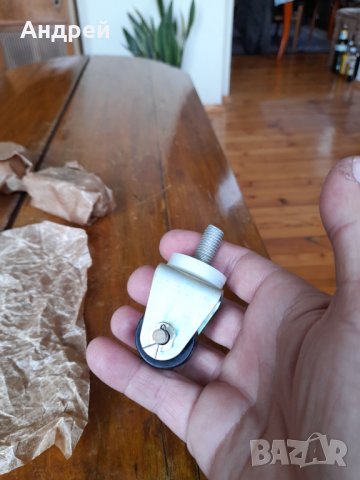 Стари колелца,ролки за преместване на хладилник, снимка 4 - Антикварни и старинни предмети - 40789397