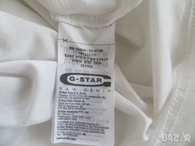 Мъжки тениски G-Star RAW, снимка 4 - Тениски - 37118676