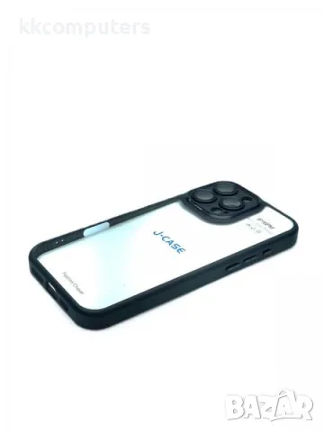 Калъф J-Case Camera Protect / Черна рамка / за iPhone 16 Pro Max 6.9 Баркод : 3130864