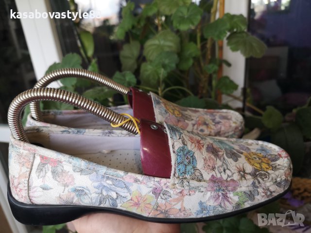 Обувки с флорални мотиви , снимка 5 - Дамски ежедневни обувки - 40333565