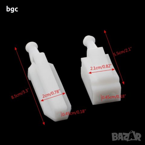 Държачи Водачи Щипки Релси Фарове за BMW 5-та серия e39 1995 до 2003 е39 БМВ Хела Hella 63120027924, снимка 6 - Части - 39478222