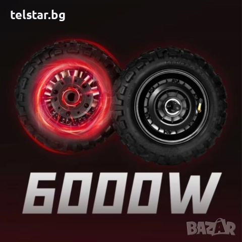 Електрическа тротинетка TELSTAR 11+ S-5 Pro 67.2V 38Ah с два двигателя 2x3000W 92 км/ч, снимка 11 - Мотоциклети и мототехника - 52429523