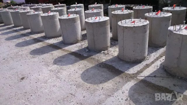 бетонна Основа Преместваема --ПРЕНОСИМИ Фундаменти --Стъпки мобилни готови за монтаж, снимка 12 - Строителни материали - 47419498