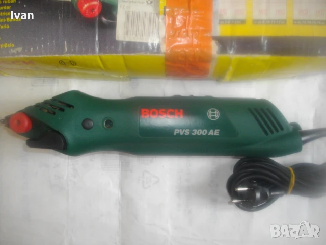 Швейцарски ел. двустранен мини лентов шлайф BOSCH Made in SWITZERLAND шлайфане труднодостъпни места, снимка 4 - Други инструменти - 51251907