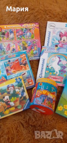 Пъзели -тролчета,мики маус,еднорог и др., снимка 3 - Игри и пъзели - 39477039