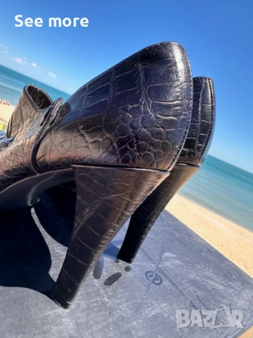 Боти от естествена кожа FURLA размер 40, снимка 7 - Дамски боти - 52102607