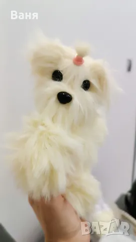 Плетено кученце, снимка 5 - Плюшени играчки - 50093489