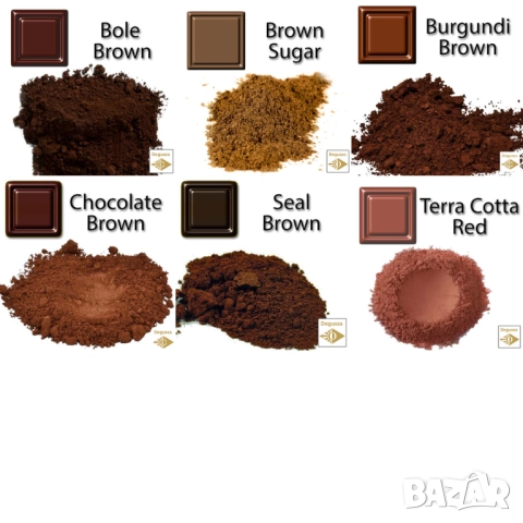 ПИГМЕНТИ Оцветители Бои за Керамика Порцелан Стъкло Глазури Шликер Смоли Лак Полимерна Глина , снимка 7 - Други - 52133202