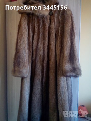Дамско палто от естествен косъм ., снимка 1 - Палта, манта - 43363024
