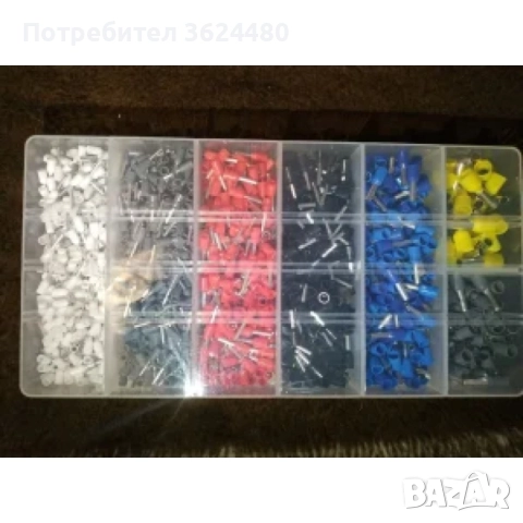 Кабелни накрайници в комплект с органайзер 4396