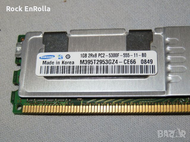 SAMSUNG DDR2 2Rx8-PC2-5300F-555-11-B0 сървърна рам памет, снимка 1 - RAM памет - 35615939
