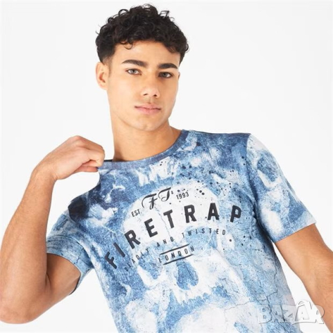 Мъжка тениска Firetrap/XL/590B23, снимка 3 - Тениски - 44921184