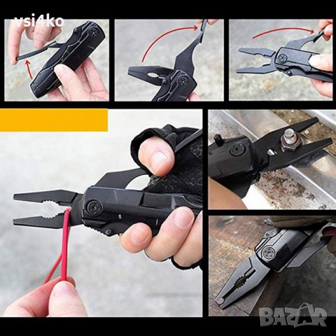 Джобен мултифункционален инструмент 21в1, Multitool V-PRO, снимка 4 - Други инструменти - 37709650
