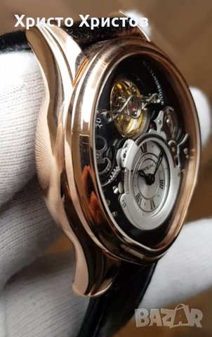Мъжки луксозен часовник Montblanc Tourbillon, снимка 3 - Мъжки - 32817332