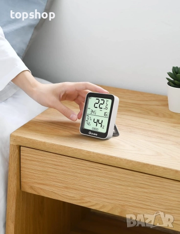 Нов Govee стаен термометър и хигрометър, Bluetooth цифров измервател на влажност на закрито с..., снимка 8 - Друга електроника - 52758414