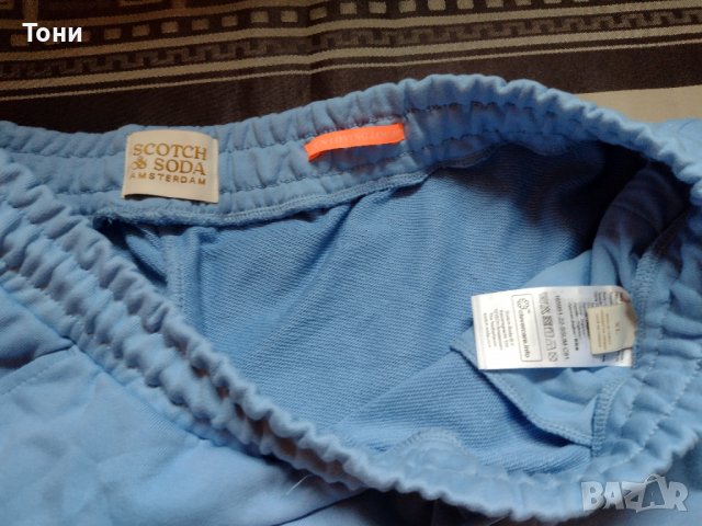 Scotch & Soda® къси панталони от органичен памук XL размер сини , снимка 6 - Къси панталони - 37681996