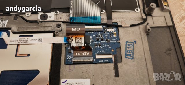 DELL XPS 15 9500 9510 9520 Dell Precision 5550 5560 5570 touchpad cable кабел за тъчпада, снимка 4 - Кабели и адаптери - 43952259