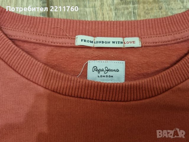 Дамска блуза Pepe Jeans , снимка 2 - Блузи с дълъг ръкав и пуловери - 38966797