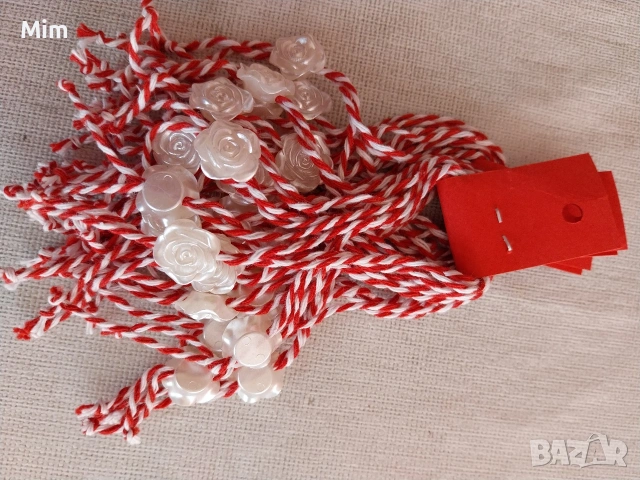 Пижу и Пенда ръчна изработка - Мартеници за ръка,за закичване, снимка 11 - Гривни - 53589507