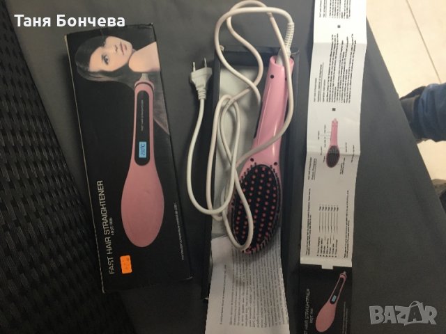 Ел.Четка за изправяне, снимка 3 - Преси за коса - 27117668