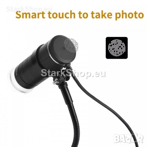  USB Дигитален микроскоп 8LED, снимка 6 - Друга електроника - 38425541