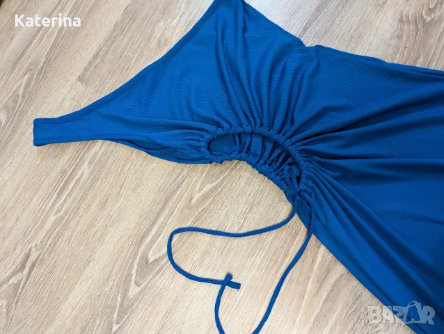 Секси синя рокля , снимка 2 - Рокли - 47816520