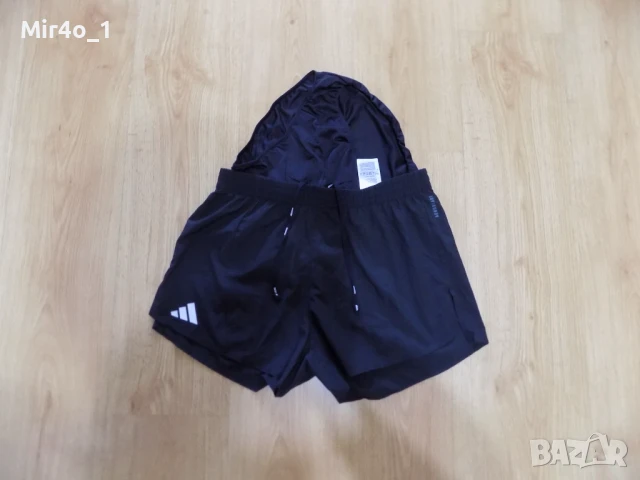 нови къси панталони adidas адидас шорти гащета екип оригинал крос фитнес спорт дамски S/M, снимка 6 - Спортни екипи - 51191563