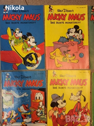 Колекционерски списания на немски език комикси Мики Маус общо са 116 броя, снимка 4 - Антикварни и старинни предмети - 53120777