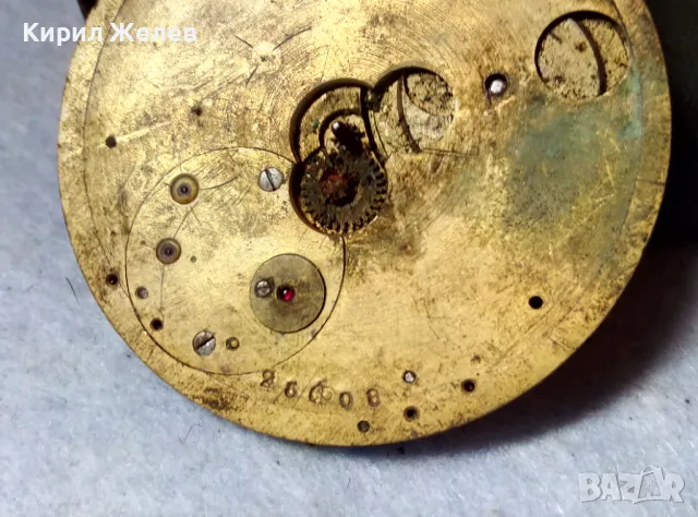 Compensation Balance МЕХАНИЗЪМ от СТАР ШВЕЙЦАРСКИ ПРЕЦИЗЕН ДЖОБЕН ЧАСОВНИК със ЗДРАВ БАЛАНС 44363, снимка 11 - Антикварни и старинни предмети - 48623468