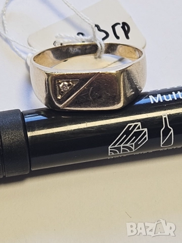 Златен мъжки пръстен 585/14к 3.23гр