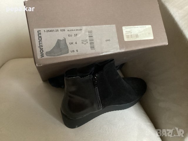 Черни боти Tamaris /Salamander №37 НОВИ , снимка 8 - Дамски боти - 38453326