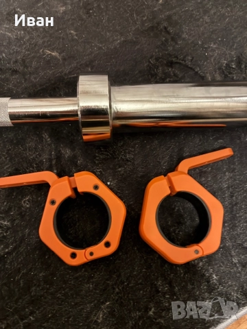 Олимпийски лост с лагери Active Gym - Ф50 - 150 см. , снимка 5 - Фитнес уреди - 52595632