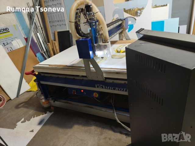 CNC рутер / фреза , работни ходове Х-130см , Y-125см , Z-15см, снимка 6 - Други машини и части - 53045193