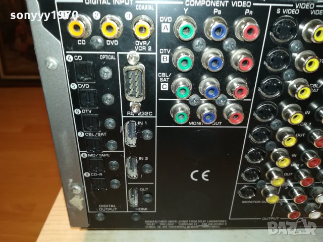 поръчан-YAMAHA-MONSTER RECEIVER-17.4КГ ПРАСЕ 2911210930, снимка 10 - Ресийвъри, усилватели, смесителни пултове - 34961381