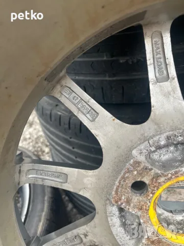 Продавам джанти с гуми 4/100за поло,голф, снимка 5 - Гуми и джанти - 48415410