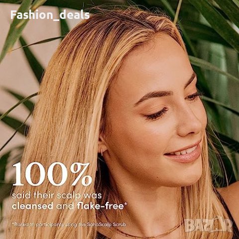 Нов Fable & Mane Почистващ скраб за скалпа с див джинджифил Лечение скалп коса, снимка 4 - Продукти за коса - 42969952