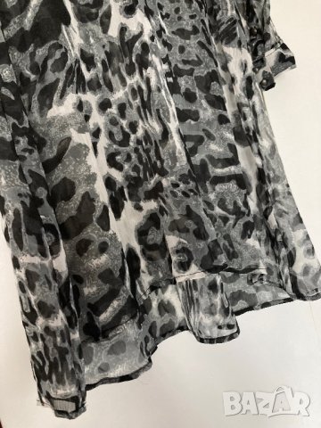 Разпродажба! Дълга туника риза, индийска, с принт, made in India, S/M/L, леопардова, снимка 5 - Туники - 43196526