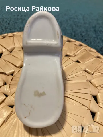 Декоративно порцеланово ботушче, снимка 6 - Антикварни и старинни предмети - 48482188