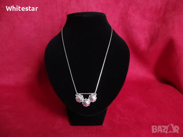 Посребрени бижута, снимка 13 - Колиета, медальони, синджири - 48857607