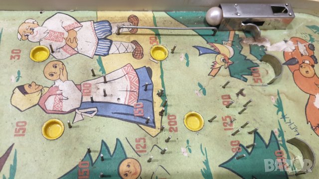 Руска Соц СССР Настолна Детска Игра Флипер, снимка 4 - Колекции - 43805190