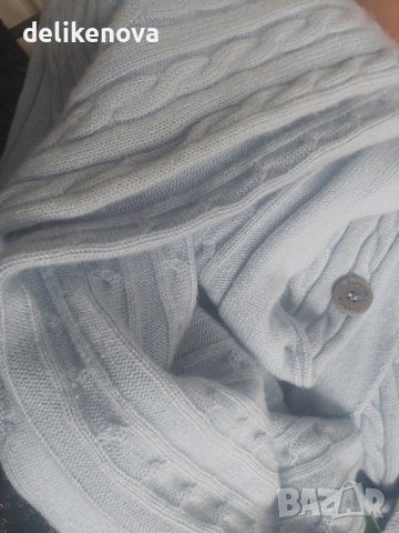 Кашмир Lunaria Italy. Size M. Страхотна италианска жилетка , снимка 6 - Жилетки - 44011212