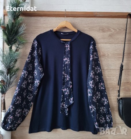 Елегантна блуза цветя LC WAIKIKI , снимка 9 - Блузи с дълъг ръкав и пуловери - 43787127