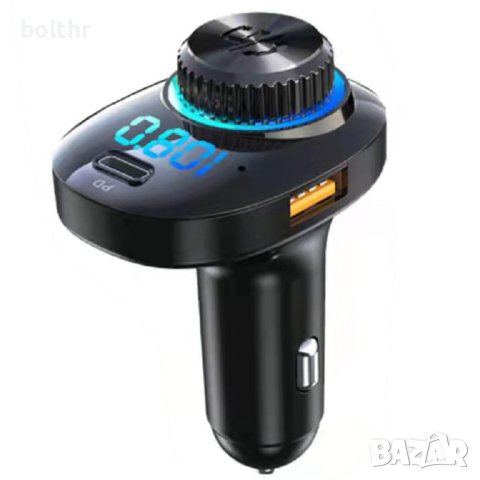 FM Трансмитер C19, Bluetooth, Micro SD, USB, снимка 1