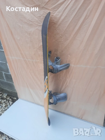 Сноуборд  CRAZY CREEK  rave  145см  с автомати, снимка 11 - Зимни спортове - 52461679